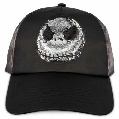 Disney Hat - Baseball Cap - Jack Skellington - Reversible Sequin