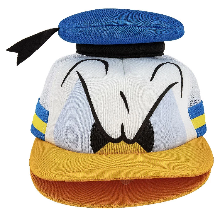 Disney Baseball Cap - Donald Duck Novelty - Foam 1 Disney Baseball Cap - Donald Duck Novelty - Foam