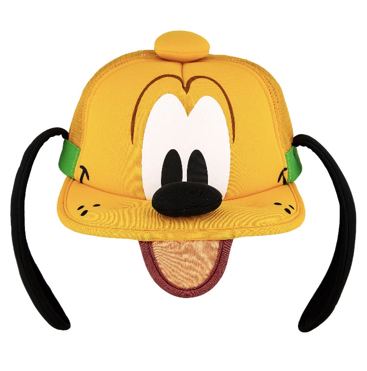 Disney Baseball Cap - Pluto Novelty - Foam 1 Disney Baseball Cap - Pluto Novelty - Foam