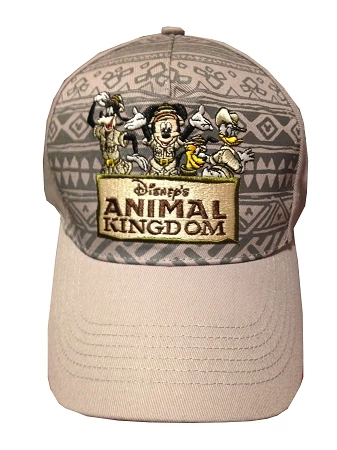 Disney Hat - Baseball Cap - Animal Kingdom - Safari Mickey & Friends 1 Disney Hat - Baseball Cap - Animal Kingdom - Safari Mickey & Friends