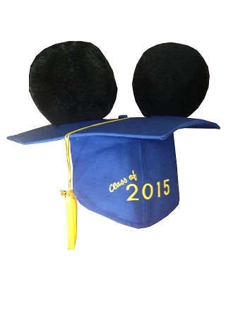 Disney Hat - Ears Graduation Cap - Class Of 2015 - Mortarboard 1 Disney Hat - Ears Graduation Cap - Class Of 2015 - Mortarboard