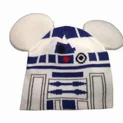 Disney Hat - Beanie Hat - R2-D2 With Mickey Ears - Youth