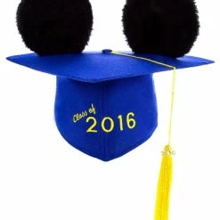 Disney Hat - Ears Graduation Cap - Class Of 2016 - Mortarboard