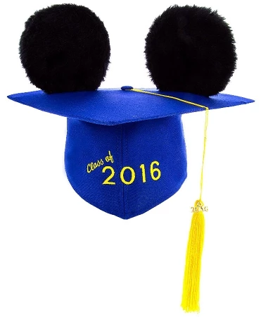 Disney Hat - Ears Graduation Cap - Class Of 2016 - Mortarboard 1 Disney Hat - Ears Graduation Cap - Class Of 2016 - Mortarboard