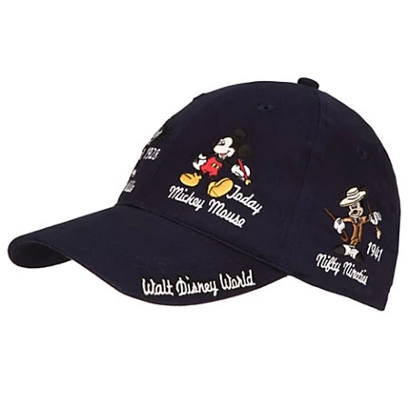 Disney Hat - Baseball Cap - Mickey Mouse Thru The Years - Navy 1 Disney Hat - Baseball Cap - Mickey Mouse Thru The Years - Navy