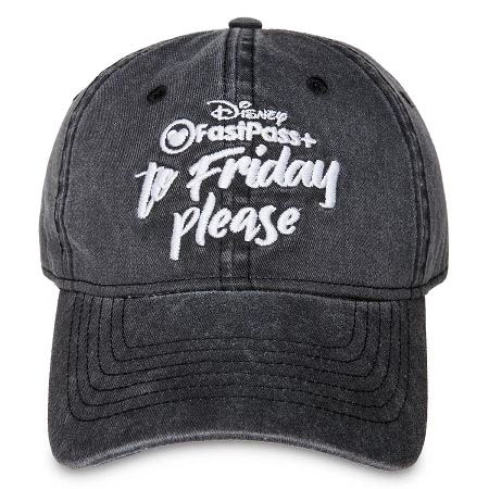 Disney Hat - Baseball Cap - Disney Parks - Fastpass To Friday 1 Disney Hat - Baseball Cap - Disney Parks - Fastpass To Friday