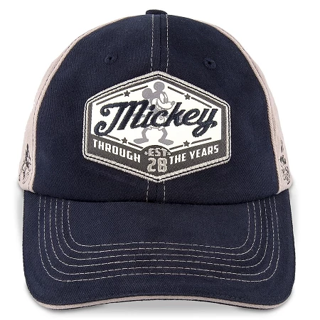 Disney Hat - Baseball Cap - Mickey Mouse Through The Years 1 Disney Hat - Baseball Cap - Mickey Mouse Through The Years