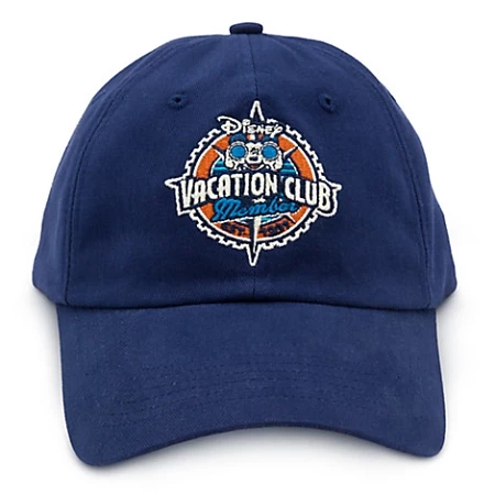 Disney Hat - Baseball Cap - Vacation Club Member - Navy 1 Disney Hat - Baseball Cap - Vacation Club Member - Navy