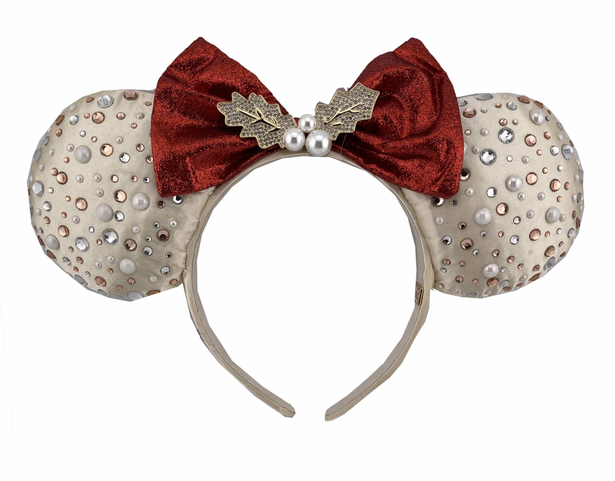 Disney Ears Headband - Minnie Mouse - Holiday BaubleBar 1 Disney Ears Headband - Minnie Mouse - Holiday BaubleBar