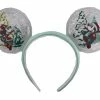 Disney Ears Headband - 2022 Holiday Snow Globe - Mickey & Minnie