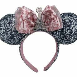 Disney Ears Headband - Minnie Mouse - Paris Eiffel Tower