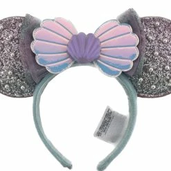Disney Ears Headband - Ariel - Pearls And Seashell