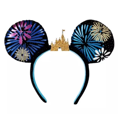 Disney Ears Headband - Main Attraction - Castle Fireworks 1 Disney Ears Headband - Main Attraction - Castle Fireworks