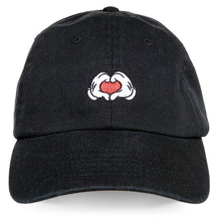 Disney Hat - Baseball Cap - Mickey Mouse Heart Hands 1 Disney Hat - Baseball Cap - Mickey Mouse Heart Hands