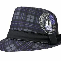 Disney Fedora Hat - Haunted Mansion - Plaid