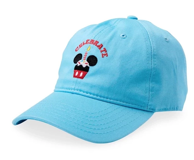 Disney Hat - Baseball Cap - Mickey Mouse Cupcake - Celebrate 1 Disney Hat - Baseball Cap - Mickey Mouse Cupcake - Celebrate