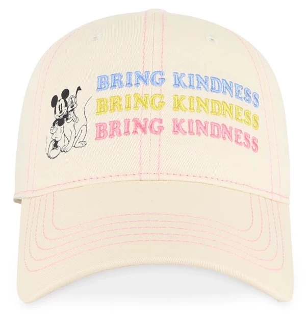 Disney Hat - Baseball Cap - Mickey & Pluto - Bring Kindness 1 Disney Hat - Baseball Cap - Mickey & Pluto - Bring Kindness