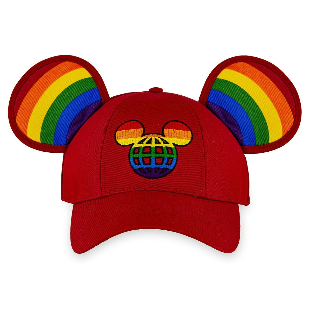 Disney Hat - Baseball Cap - Rainbow Mickey Mouse Ears 1 Disney Hat - Baseball Cap - Rainbow Mickey Mouse Ears