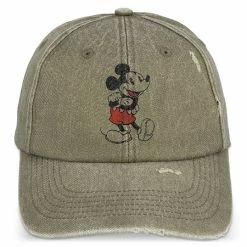 Disney Hat - Baseball Cap - Classic Mickey Mouse - Distressed
