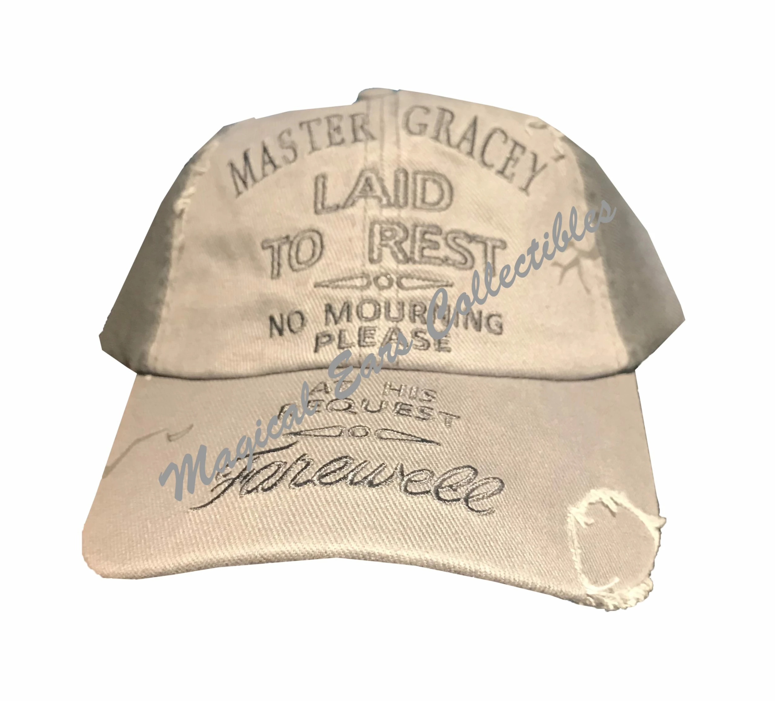 Disney Hat - Baseball Cap - The Haunted Mansion - Master Gracey 1 Disney Hat - Baseball Cap - The Haunted Mansion - Master Gracey