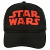 Disney Hat - Baseball Cap - Star Wars Logo - Black & Red