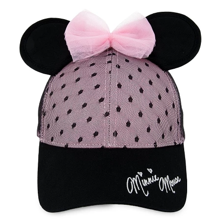 Disney Hat - Baseball Cap - Sweet Minnie Mouse 1 Disney Hat - Baseball Cap - Sweet Minnie Mouse