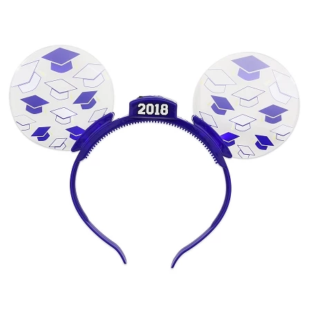 Disney Glow Ears Headband - 2018 Graduation Ears 1 Disney Glow Ears Headband - 2018 Graduation Ears