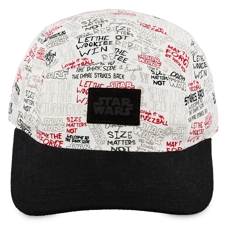 Disney Hat - Baseball Cap - Star Wars Quote Camper 1 Disney Hat - Baseball Cap - Star Wars Quote Camper