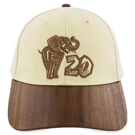 Disney Hat - Baseball Cap - Animal Kingdom 20th Anniversary 1 Disney Hat - Baseball Cap - Animal Kingdom 20th Anniversary