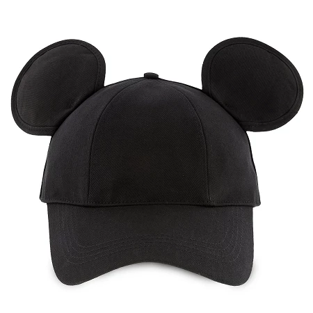 Disney Hat - Baseball Cap - Mickey Mouse Ears - Black 1 Disney Hat - Baseball Cap - Mickey Mouse Ears - Black