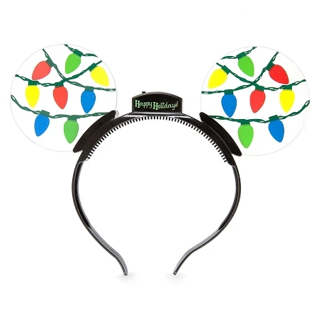 Disney Glow Ears Headband - Christmas Lights - Light Up 1 Disney Glow Ears Headband - Christmas Lights - Light Up
