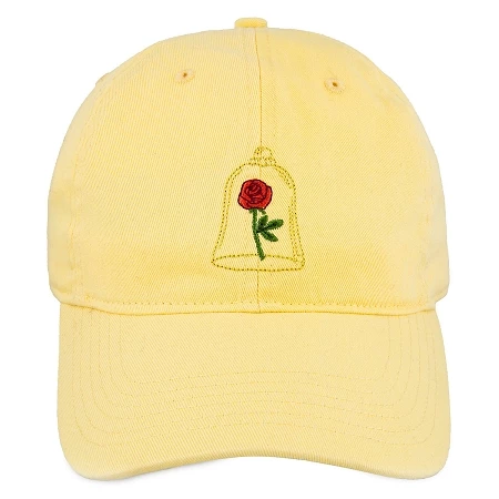 Disney Hat - Baseball Cap - Beauty And The Beast Enchanted Rose 1 Disney Hat - Baseball Cap - Beauty And The Beast Enchanted Rose
