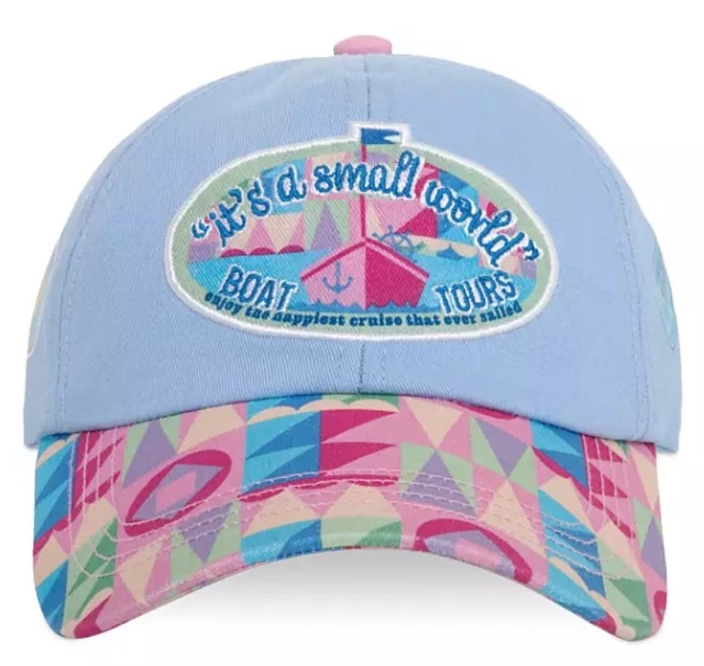 Disney Hat - Baseball Cap - It's A Small World - Boat Tours 1 Disney Hat - Baseball Cap - It's A Small World - Boat Tours