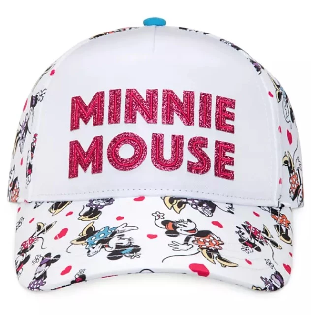 Disney Hat - Baseball Cap - Minnie Mouse Logo - Fantastic 5 1 Disney Hat - Baseball Cap - Minnie Mouse Logo - Fantastic 5