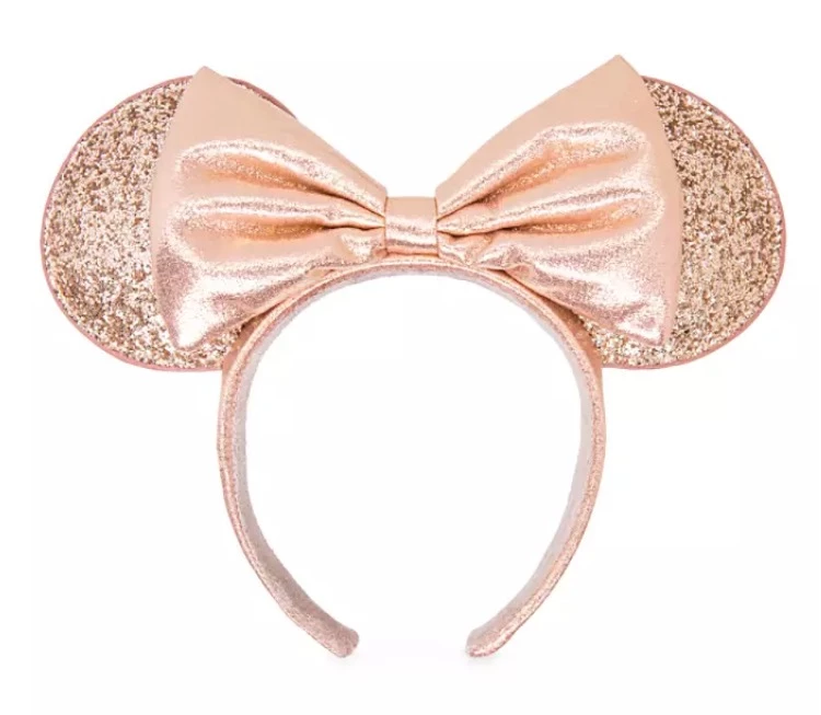 Disney Ears Headband - Minnie Mouse Glitter - Briar Rose Gold 1 Disney Ears Headband - Minnie Mouse Glitter - Briar Rose Gold