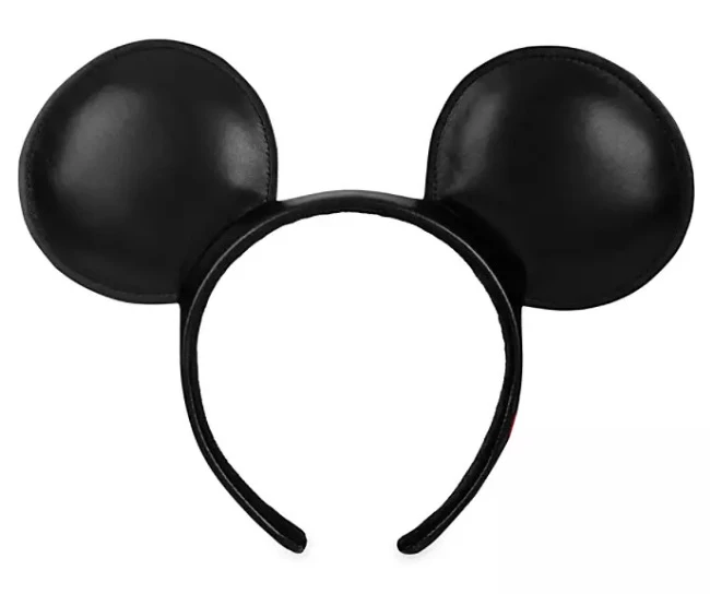 Disney Ears Headband - Mickey Mouse - Simulated Leather 1 Disney Ears Headband - Mickey Mouse - Simulated Leather