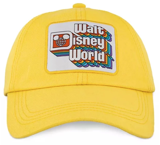 Disney Hat - Baseball Cap - Walt Disney World Logo - Yellow 1 Disney Hat - Baseball Cap - Walt Disney World Logo - Yellow