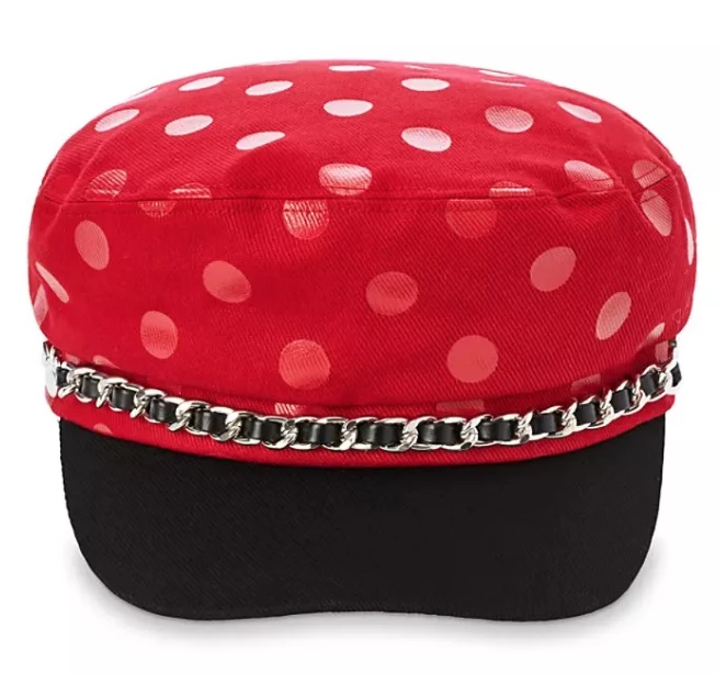 Disney Hat - Pageboy Cap - Minnie Mouse Polka Dot 1 Disney Hat - Pageboy Cap - Minnie Mouse Polka Dot