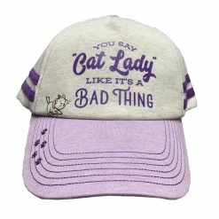 Disney Hat - Baseball Cap - You Say Cat Lady Like It's A Bad Thing
