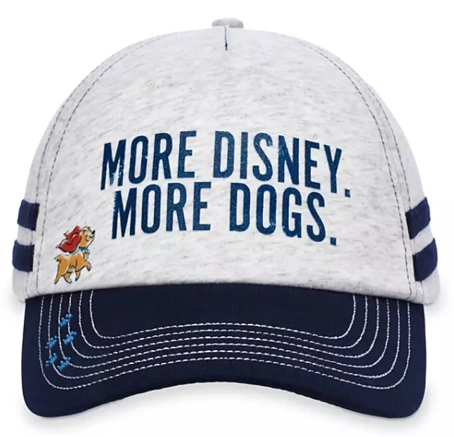 Disney Hat - Baseball Cap - More Disney, More Dogs 1 Disney Hat - Baseball Cap - More Disney, More Dogs