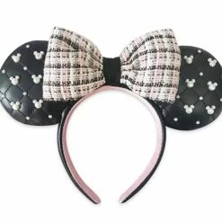 Disney Ears Headband - Minnie Mouse - Tweed & Pearl