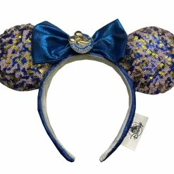 Disney Ears Headband - Minnie Mouse - Pink & Blue - Passholder