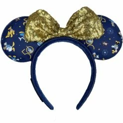 Disney Loungefly Ears Headband - 50th Anniversary - Mickey & Friends