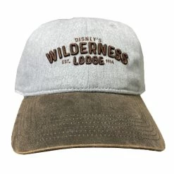 Disney Hat - Baseball Cap - Wilderness Lodge Resort - EST 1994