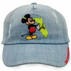 Disney Hat - Baseball Cap - 50th Anniversary - Mickey And Florida