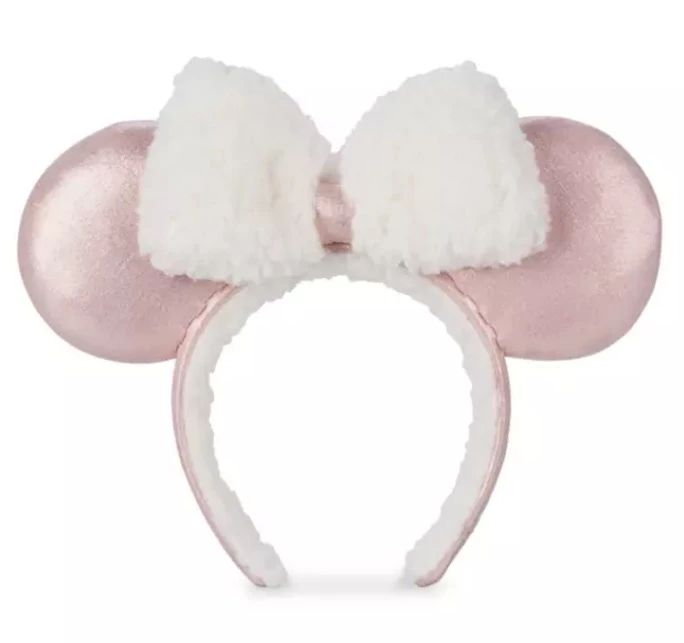Disney Ears Headband - Minnie Mouse - Sherpa Winter 1 Disney Ears Headband - Minnie Mouse - Sherpa Winter