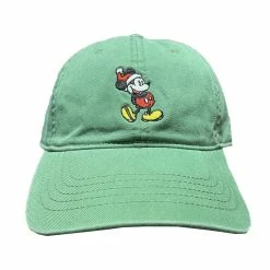Disney Hat - Baseball Cap - Holiday Santa Mickey - Green