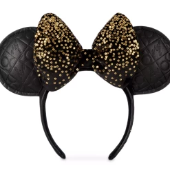 Disney Ears Headband - 50th Anniversary - Black & Gold