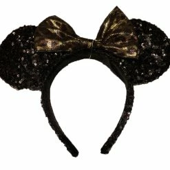Disney Ears Headband - Minnie Mouse - Leopard Bow