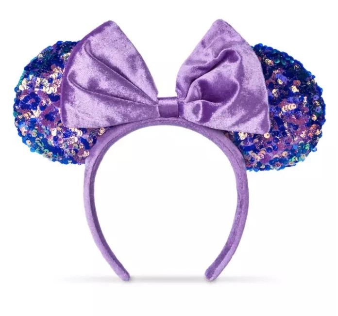 Disney Ears Headband - Minnie Mouse - Amethyst 1 Disney Ears Headband - Minnie Mouse - Amethyst